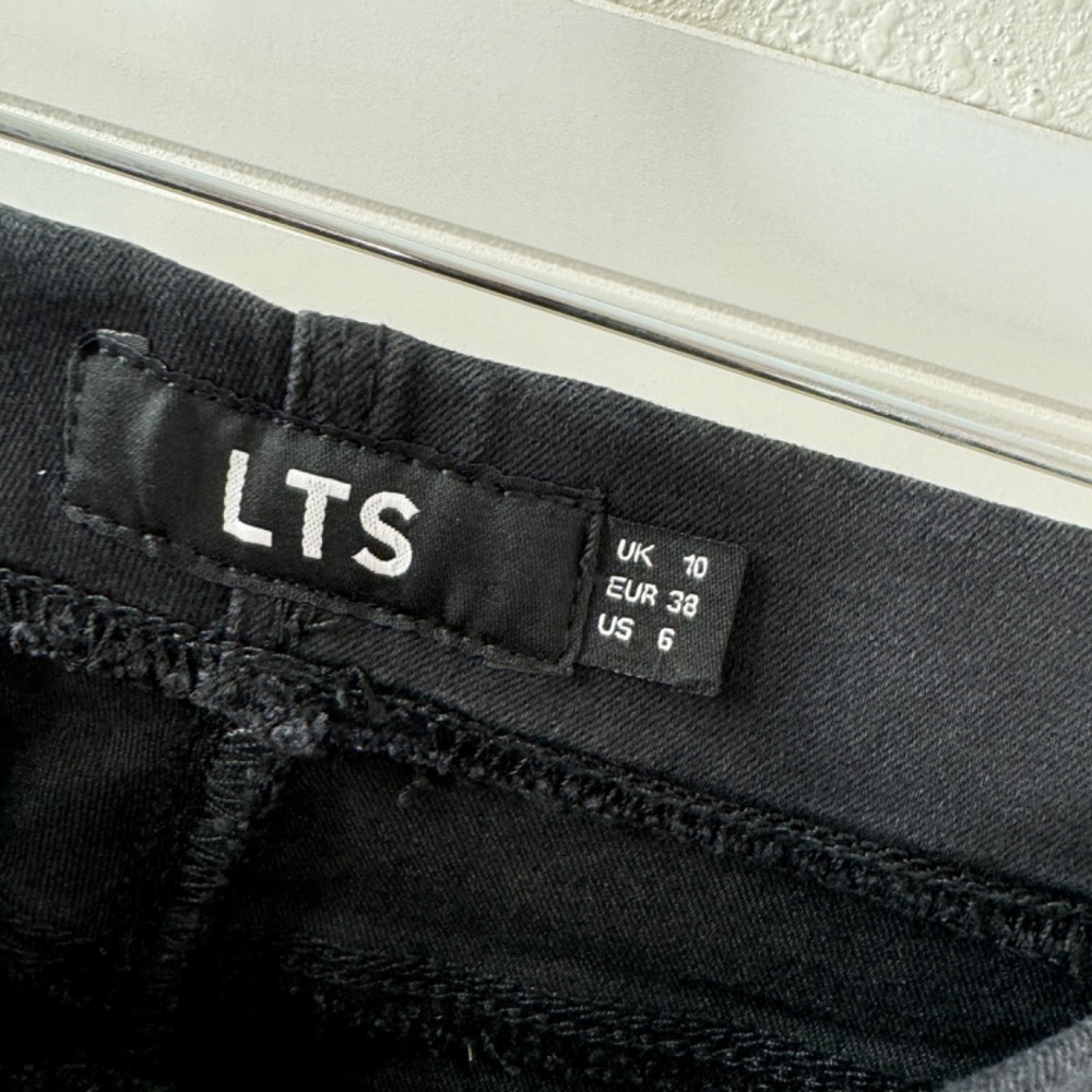 NEW LTS Long Tall Sally Jenny Legging 34" Black US Size 6 - Picture 4 of 10